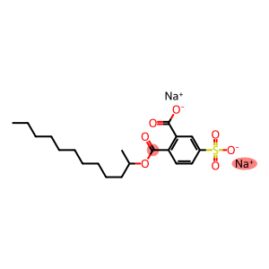 1,2-benzenedicarboxylic acid, 4-sulfo-, 2-dodecylester, disodium salt