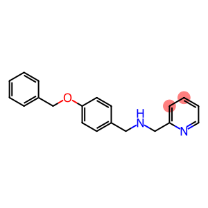 2-Pyridinemethanamine, N-[[4-(phenylmethoxy)phenyl]methyl]-