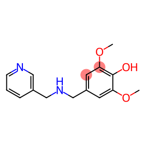 2,6-二甲氧基-4-{[(吡啶-3-甲基)氨基]甲基}苯酚