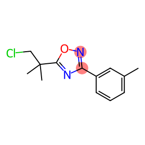 1,2,4-Oxadiazole, 5-(2-chloro-1,1-dimethylethyl)-3-(3-methylphenyl)-