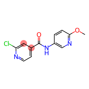 2-CHLORO-N-(6-METHOXYPYRIDIN-3-YL)ISONICOTINAMIDE