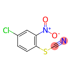 Thiocyanic acid 4-chloro-2-nitrophenyl ester