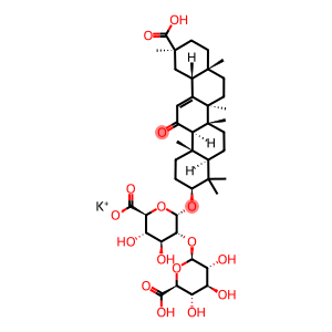 Glycyrrhizinic acid, potassium salt