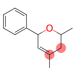 2H-Pyran, 3,6-dihydro-2,4-dimethyl-6-phenyl-