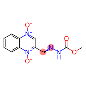 methyl (2E)-2-[(1,4-dioxidoquinoxalin-2-yl)methylidene]hydrazinecarboxylate