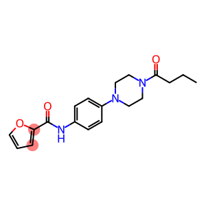 N-[4-(4-butanoylpiperazin-1-yl)phenyl]furan-2-carboxamide