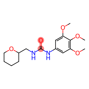 Urea, N-[(tetrahydro-2H-pyran-2-yl)methyl]-N'-(3,4,5-trimethoxyphenyl)-