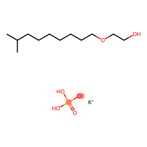 Poly(oxy-1,2-ethanediyl),.alpha.-isodecyl-.omega.-hydroxy-,polyphosphate,potassium salt