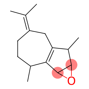 Azulene, 1,2,3,4,5,6,7,8-octahydro-1,4-dimethyl-7-(1-methylethylidene)-, monoepoxide