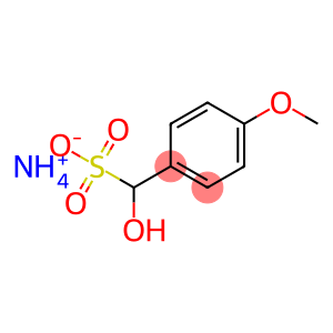 ammonium alpha-hydroxy-p-methoxytoluene-alpha-sulphonate