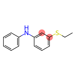 Benzenamine, 3-(ethylthio)-N-phenyl-