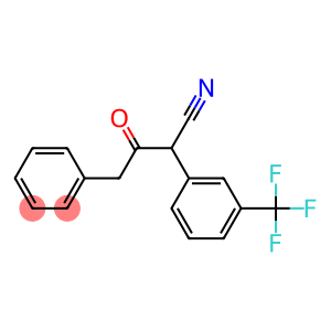 4-Phenyl-2-(alpha,alpha,alpha-trifluoro-m-tolyl)acetoacetonitrile