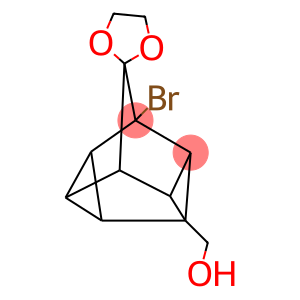 (1-BROMOSPIRO(PENTACYCLO[4.3.0.0(2,4).0(3,8).0(5,7)]NONANE-9,2'-[1,3]-DIOXOLANE)-4-YL)METHANOL