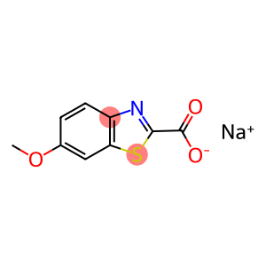 6-Methoxybenzothiazole-2-carboxylic acid anionsodium salt