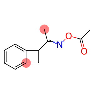 Bicyclo[4.2.0]octa-1,3,5-trien-7-yl(methyl) ketone O-acetyl oxime