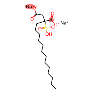 2-(Sodiosulfo)butanedioic acid 1-tridecyl 4-sodium salt