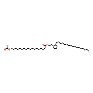 Octadecanoic acid, 2-(2-heptadecyl-4,5-dihydro-1H-imidazol-1-yl)ethyl ester, monoacetate