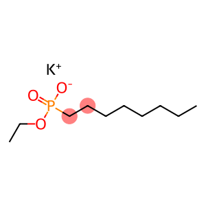 Phosphonic acid, octyl-, monoethyl ester, potassium salt