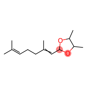 2-(2,6-dimethylhepta-1,5-dienyl)-4,5-dimethyl-1,3-dioxolane