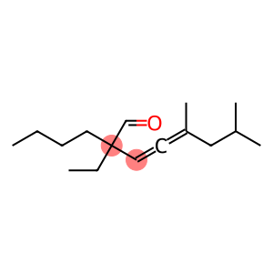 2-butyl-2-ethyl-5,7-dimethyl-3,4-octadienal