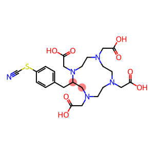 1,4,7,10-Tetraazacyclododecane-1,4,7,10-tetraacetic acid, 2-[(4-thiocyanatophenyl)Methyl]-