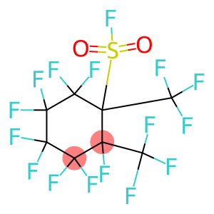 Cyclohexanesulfonyl fluoride, nonafluorobis(trifluoromethyl)-