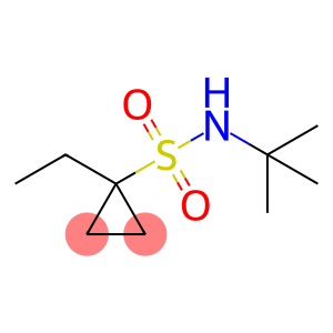 Cyclopropanesulfonamide, N-(1,1-dimethylethyl)-1-ethyl-