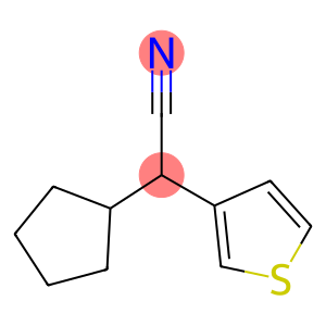 3-Thiopheneacetonitrile, α-cyclopentyl-