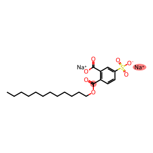 4-Sulfo-1,2-benzenedicarboxylic acid 1-dodecyl 2,4-disodium salt