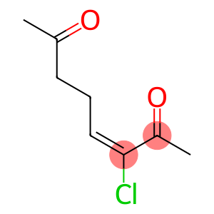 (E)-3-Chloro-3-octene-2,7-dione