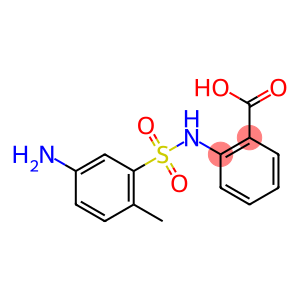 2-[[(5-amino-2-tolyl)sulphonyl]amino]benzoic acid