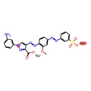 disodium 1-(3-aminophenyl)-4-[[2-methoxy-4-[(3-sulphonatophenyl)azo]phenyl]azo]-1H-pyrazole-3-carboxylate