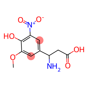 3-AMINO-3-(4-HYDROXY-3-METHOXY-5-NITRO-PHENYL)-PROPIONIC ACID