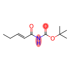 Carbamic acid, N-[(2E)-1-oxo-2-penten-1-yl]-, 1,1-dimethylethyl ester