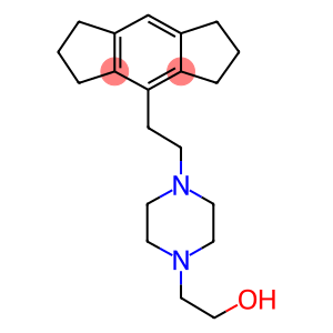 2-{4-[2-(1,2,3,5,6,7-hexahydro-s-indacen-4-yl)ethyl]-1-piperazinyl}ethanol