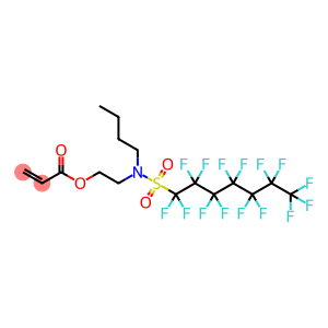 2-[butyl[(pentadecafluoroheptyl)sulphonyl]amino]ethyl acrylate