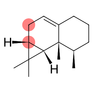 1H-Cyclopropa[a]naphthalene, 1a,2,4,5,6,7,7a,7b-octahydro-1,1,7,7a-tetramethyl-, (1aR,7R,7aR,7bS)-