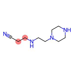 3-[[2-(1-Piperazinyl)ethyl]amino]propanenitrile