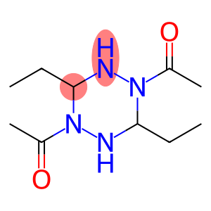 1,2,4,5-Tetrazine,1,4-diacetyl-3,6-diethylhexahydro-(9CI)