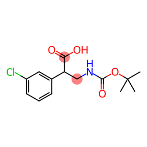 Benzeneacetic acid, 3-chloro-α-[[[(1,1-dimethylethoxy)carbonyl]amino]methyl]-