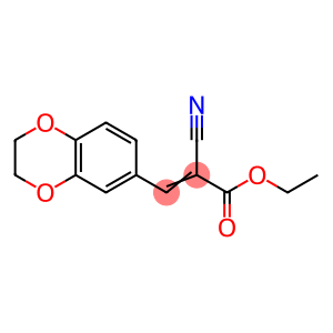 Ethyl2-cyano-3-(2,3-dihydro-1,4-benzodioxin-6-yl)prop-2-enoate