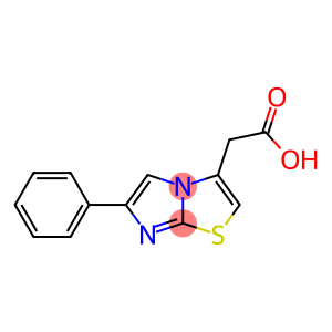 2-{6-Phenylimidazo[2,1-b][1,3]thiazol-3-yl}acetic Acid
