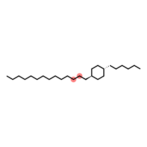 Tetradecane, 1-(4-hexylcyclohexyl)-, trans- (8CI)