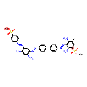 2,4-Diamino-3-[[4'-[[2,4-diamino-5-[(4-sulfophenyl)azo]phenyl]azo]-1,1'-biphenyl-4-yl]azo]-5-methylbenzenesulfonic acid disodium salt