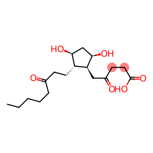 2,3-dinor-6,15-diketo-13,14-dihydroprostaglandin F1alpha