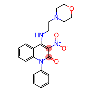 4-((2-morpholinoethyl)amino)-3-nitro-1-phenylquinolin-2(1H)-one