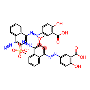 bis[4-[(3-carboxy-4-hydroxyphenyl)azo]-2-methoxynaphthalene-1-diazonium] sulphate