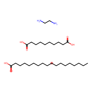 1,2-乙二胺与癸二酸的聚合物硬脂酸盐