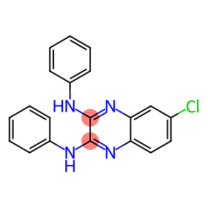 6-chloro-N,N'-diphenylquinoxaline-2,3-diamine