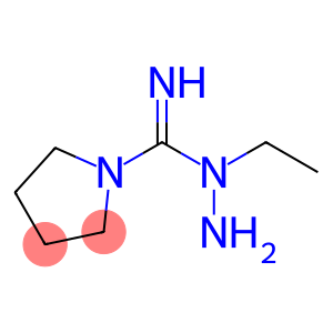 1-Pyrrolidinecarboximidicacid,N-ethyl-,hydrazide(9CI)